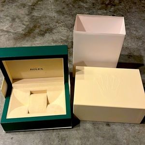 - Selling one Rolex medium box ONLY